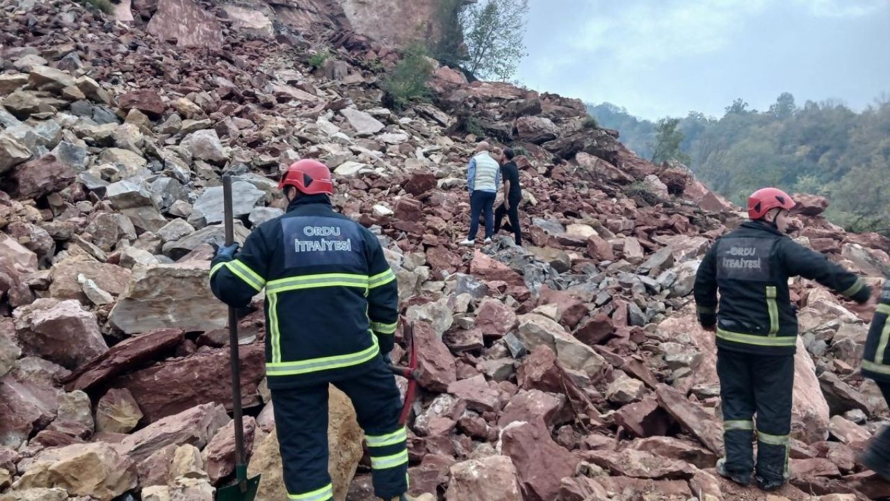 Ordu’da taş ocağı şantiyesinde göçük: 1 işçi hayatını kaybetti