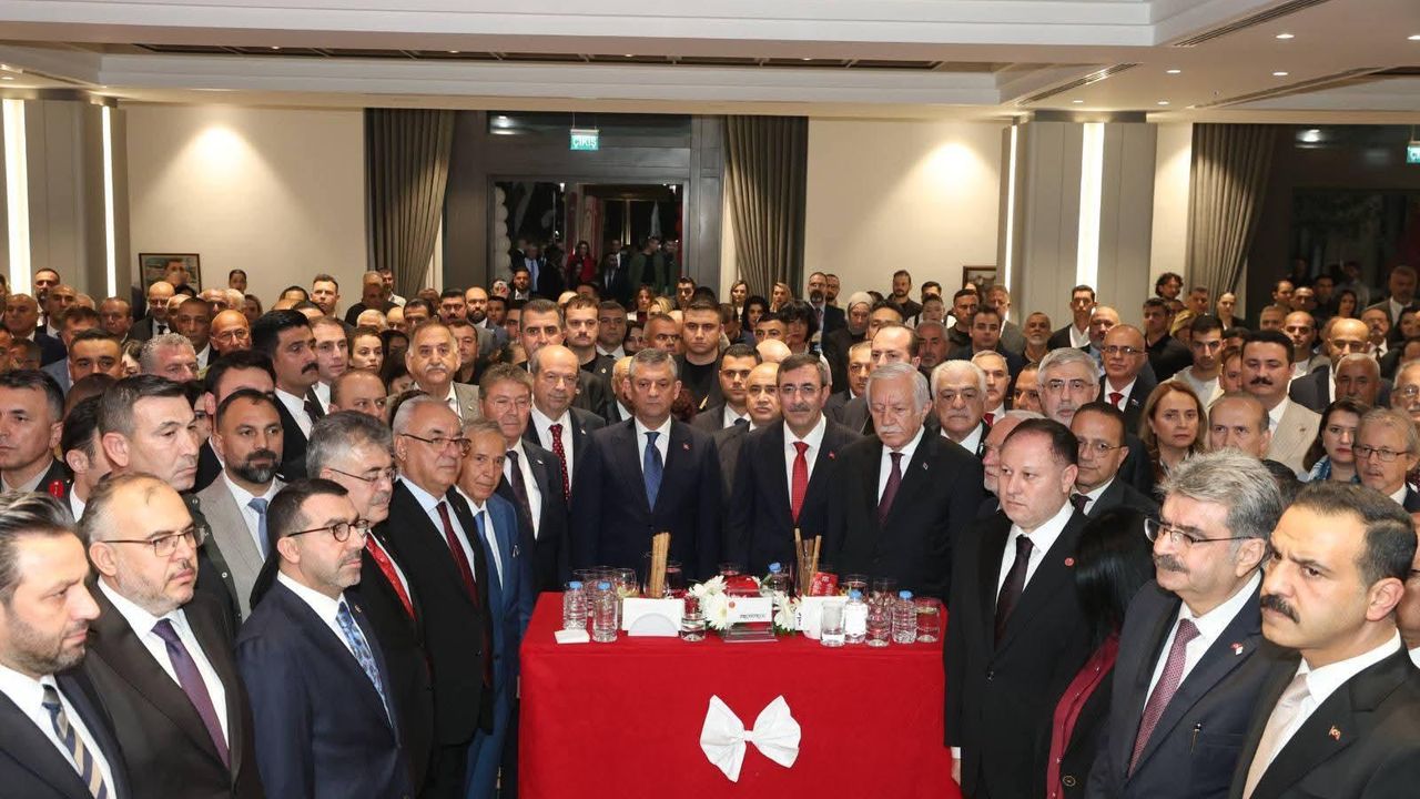 Kars Milletvekili Adem Çalkın, KKTC’nin 42. kuruluş yıl dönümü resepsiyonuna katıldı