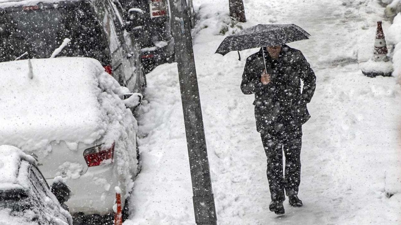 Meteoroloji'den 38 il için kuvvetli kar yağışı uyarısı