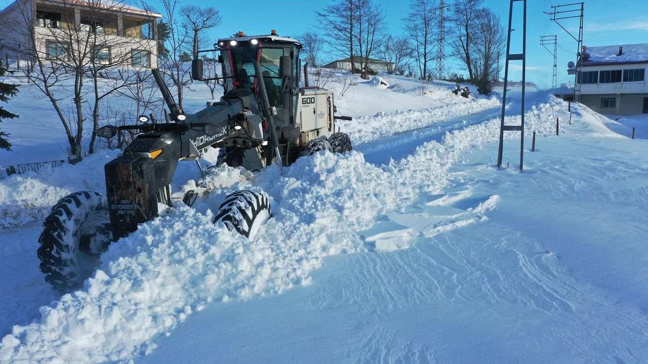 Büyükşehir kar esaretine izin vermiyor