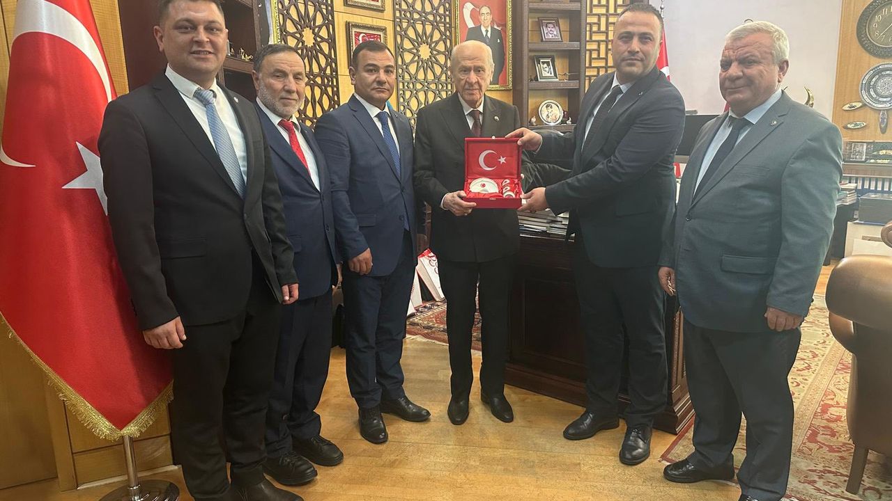 MHP Kırıkkale’den Bahçeli’ye Anlamlı Ziyaret