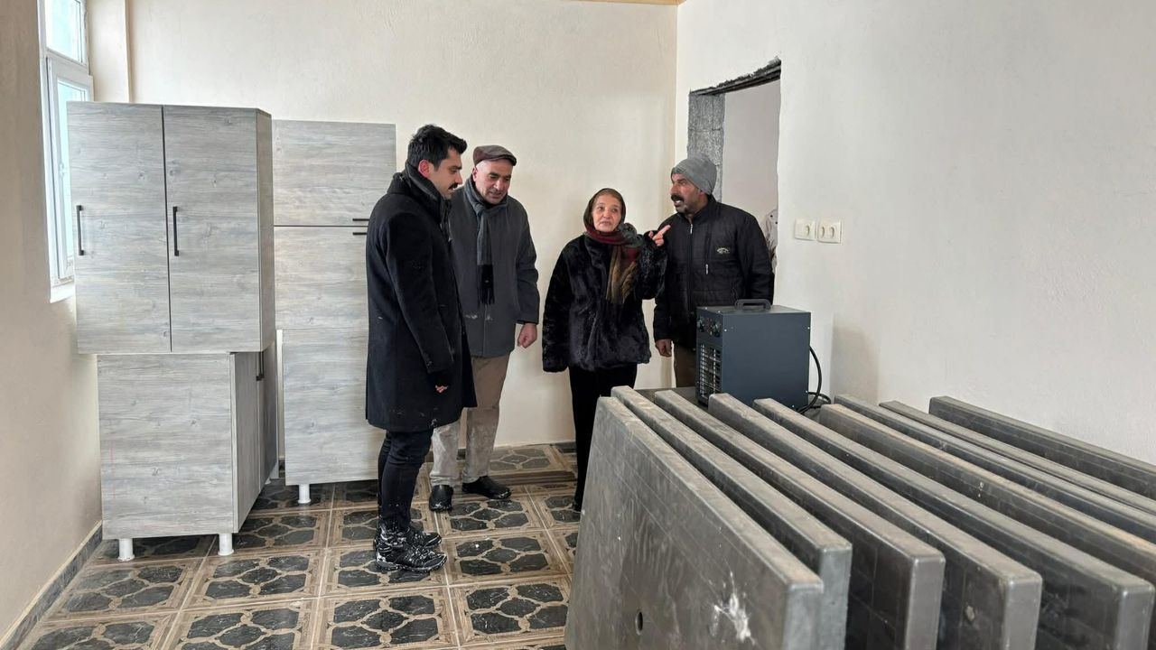 Kaymakam Tutal, Küçükçatak Köyündeki çalışmaları inceledi