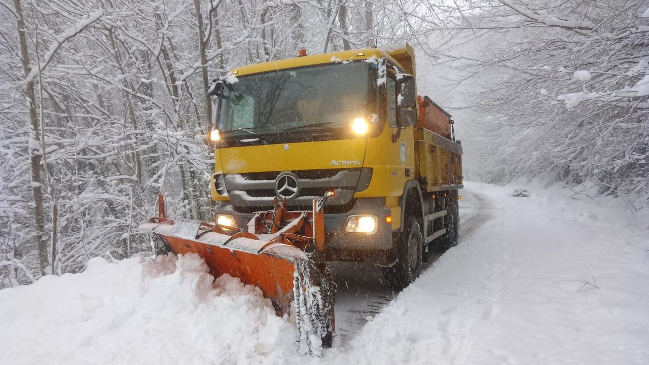 Ordu’da karla mücadele seferberliği: 417 araç, 600 personel sahada