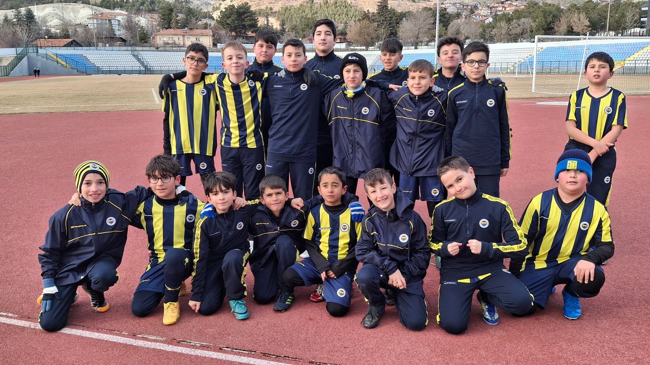 Fenerbahçe Spor Okulu  yıldızları Beypazarı’nda bir araya geldi