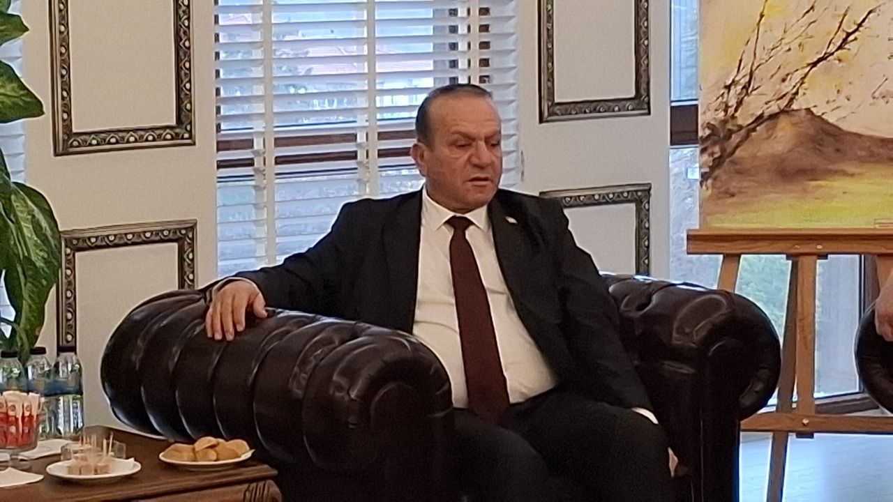 Kuzey Kıbrıs Türk Cumhuriyeti Hükümeti Başbakan Yardımcısı, Turizm, Gençlik ve Çevre Bakanı Fikri Ataoğlu, Beypazarı'nda