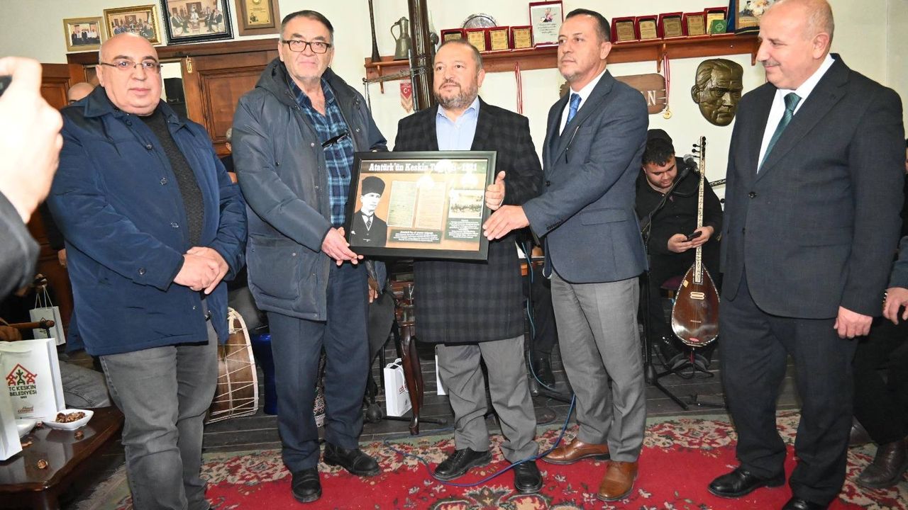 Keskin’de Gazeteciler Günü gecesine anlamlı ödüller