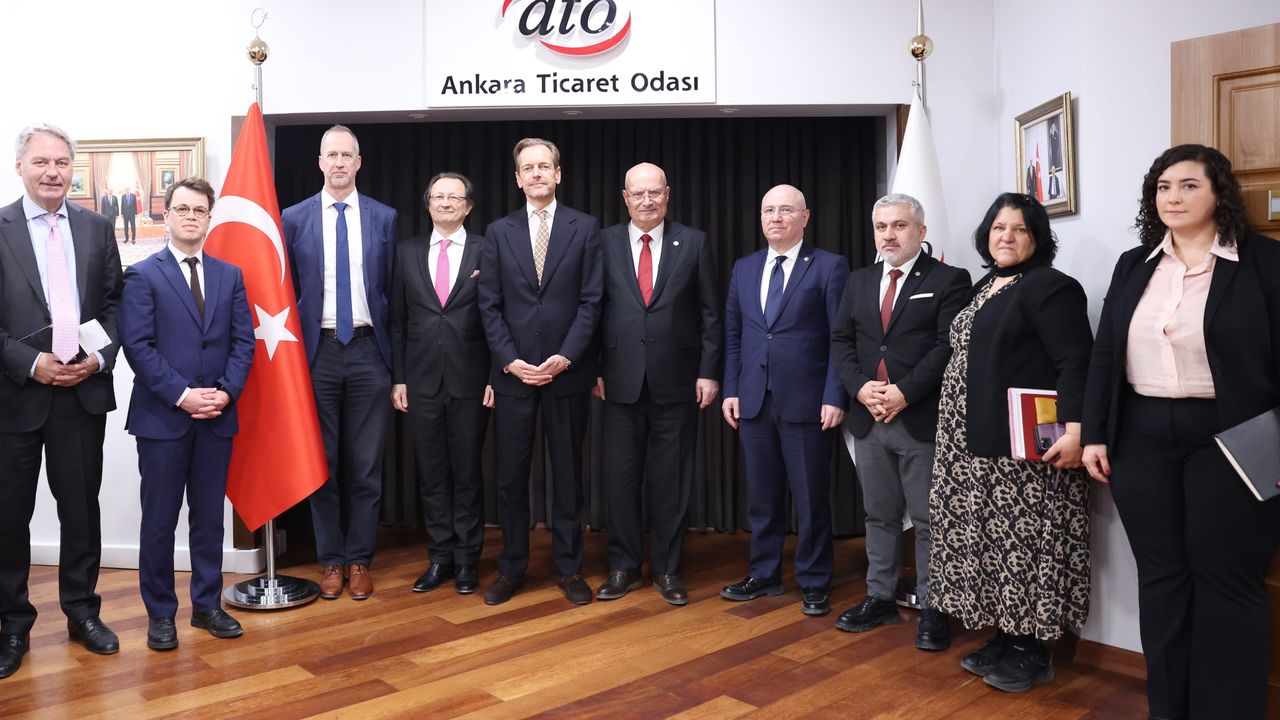 Belçika Büyükelçisi Van De Velde, ATO'da