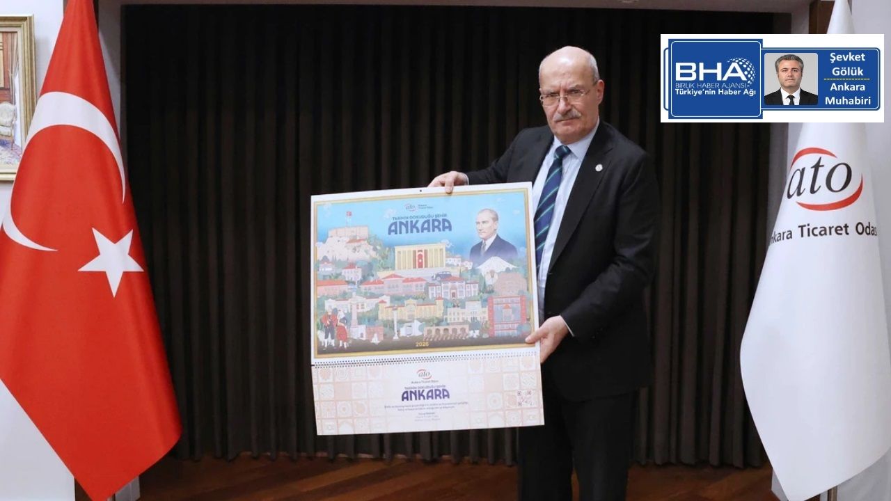 Ankara Ticaret Odası "Doku Ankara" temasıyla 2026 yılına özel takvimini hazırladı