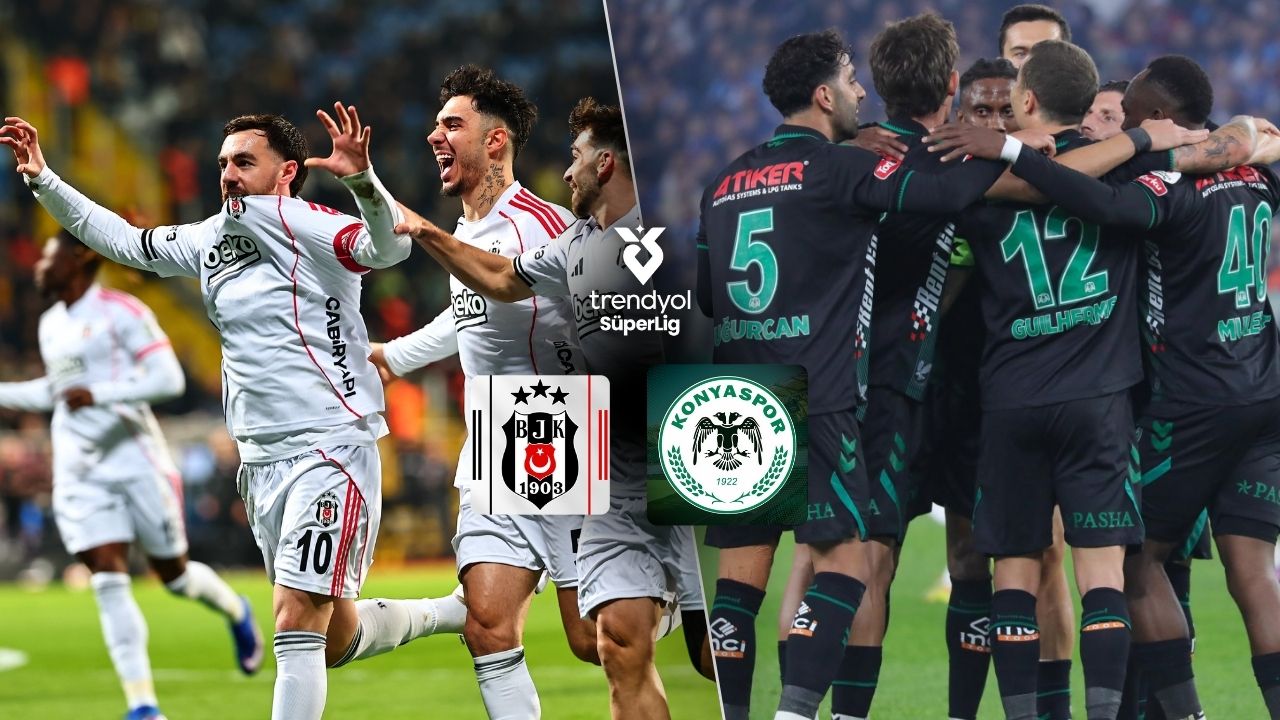Beşiktaş evinde Konyaspor’u ağırlıyor: Muhtemel 11'ler