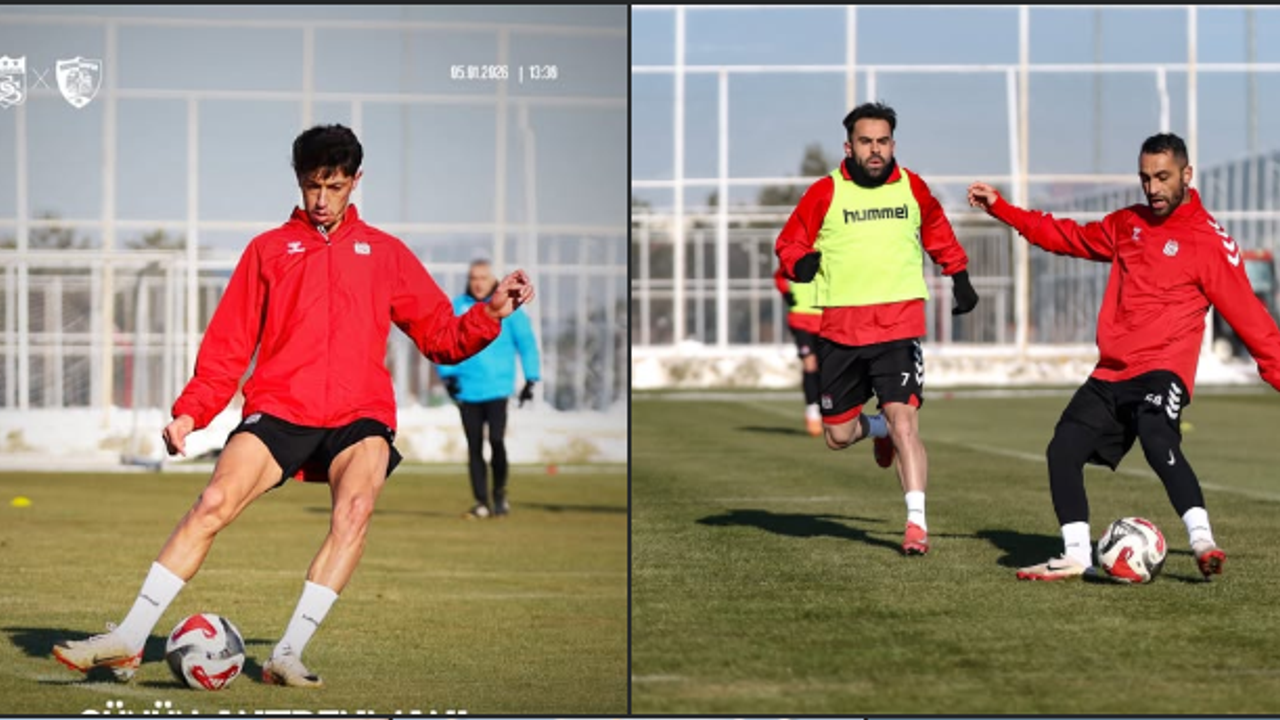 Özbelsan Sivasspor, Erzurumspor maçı hazırlıklarını sürdürdü