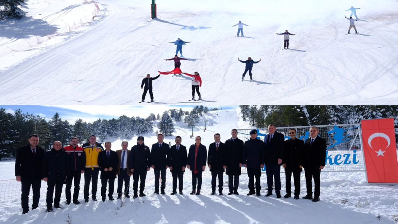 Salda Kayak merkezi sezonu coşkuyla açtı