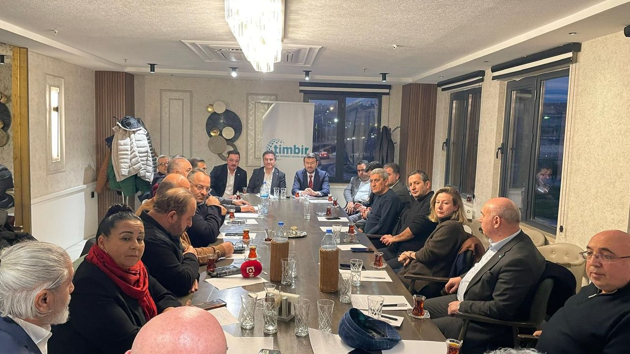 Basın İlan Kurumu Genel Müdürü Çay, TİMBİR Yönetim Kurulu Toplantısının onur konuğu oldu