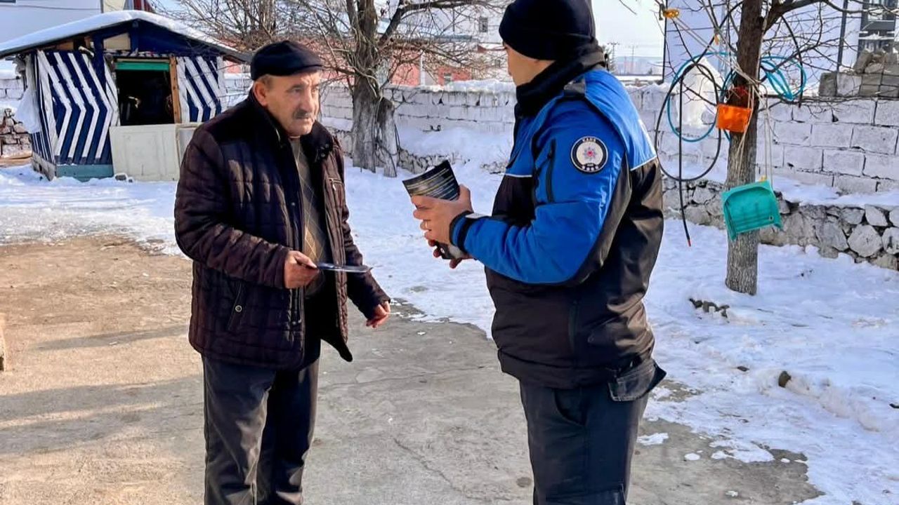 Kars Emniyetinden karbonmonoksit zehirlenmelerine karşı kapsamlı bilgilendirme gerçekleştirildi