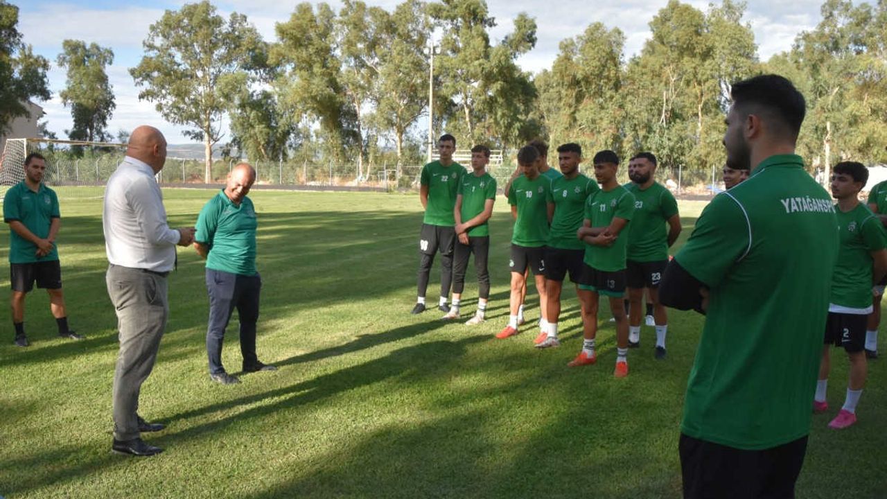 Mesut Günay, Yatağanspor antrenmanında