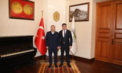 Kars Başkonsolosu Zamin Aliyev'den Vali Ziya Polat'a ziyaret