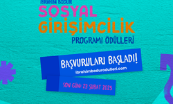 9. İbrahim Bodur Sosyal Girişimcilik Programı sosyal girişimcilerin başvurularını bekliyor