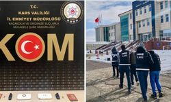 Kars'ta ehliyet sınavında 'kameralı' düzenekle yakalandı