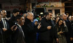 Erdoğan, baba ocağı Rize Güneysu'da hasret giderdi