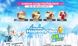 Ayder Kardan Adam Festivali’nde ikramlar Haunedy’den