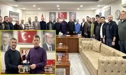 Ak Parti Erzurum'dan Başkan Çetin'e ziyaret