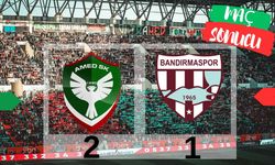 Amed SK, Bandırmaspor’u 2-1 mağlup etti: 4 maç sonra kazandı