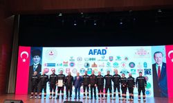 Fatih Muhcu, AFAD Akreditasyon Patchi Belgesini aldı