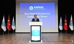 Kars Kafkas Üniversitesi'nin konuğu Cevdet Yılmaz oldu