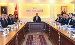 Van Valisi Ozan Balcı öncülüğünde önemli bir toplantı gerçekleştirildi