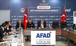 Antalya İl Afet Risk Planı (İRAP) değerlendirme toplantısı gerçekleştirildi