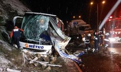 Samsun'da trafik kazası: 1 ölü, 16 yaralı