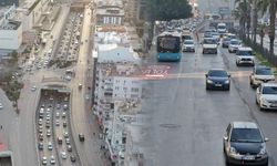 Antalya’da trafikte otobüslere özel şerit uygulaması başladı