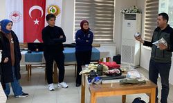 Burdur'da yangın gönüllüsü eğitimleri devam ediyor