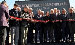 Deniz Baykal spor kompleksi açıldı