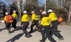 Ankara Üniversitesi'nde gerçekçi afet ve acil durum tatbikatı