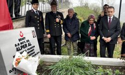 Kaymakam Memiş, Şehit Alper Al’ın kabrini ziyaret etti