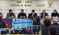 AK Parti Antalya il teşkilatı tam kadro toplandı