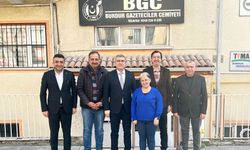 Burdur Gazeteciler Cemiyeti, Emniyet Müdürü Kurt’u ağırladı