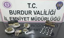 Burdur’da bağımlılık yapan madde ticaretine suçüstü