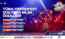 TÜBA-TEKNOFEST Doktora Bilim Ödülleri başvurusunda son gün!