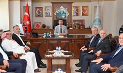 UCLG-MEWA Genel Sekreteri ve Belediye Başkanları Aksaray’da