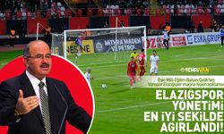 Eski Millî Eğitim Bakanı Çelik'ten Elazığspor-Vanspor açıklaması