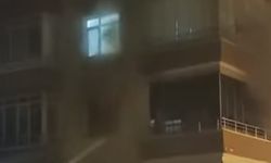 Beypazarı'nda apartman yangını
