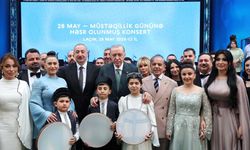 Cumhurbaşkanı Erdoğan, Azerbaycan’daki Bağımsızlık Günü Konserine katıldı