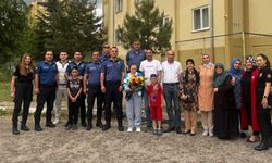 Kayseri'de Fatma’ya unutulmaz polis sürprizi: "Bir hayal, bir gülümseme"