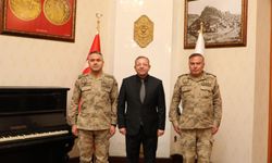Jandarma Komutanlarından Vali Polat’a ziyaret