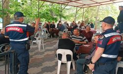 Sarıidris’te jandarmadan trafik güvenliği seferberliği