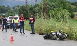 Serik'te trafik kazası: Motosiklet sürücüsü hayatını kaybetti