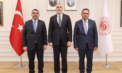 Kars Milletvekili Çalkın ve Başkan Senger, Bakan Işıkhan'ı ziyaret etti