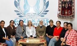 Gazi Kars Kadın Kooperatifi'ne anlamlı ziyaret
