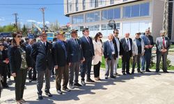 Azerbaycan'ın Umum Milli lideri Haydar Aliyev’in 102. doğum gününde Kars'ta anıldı
